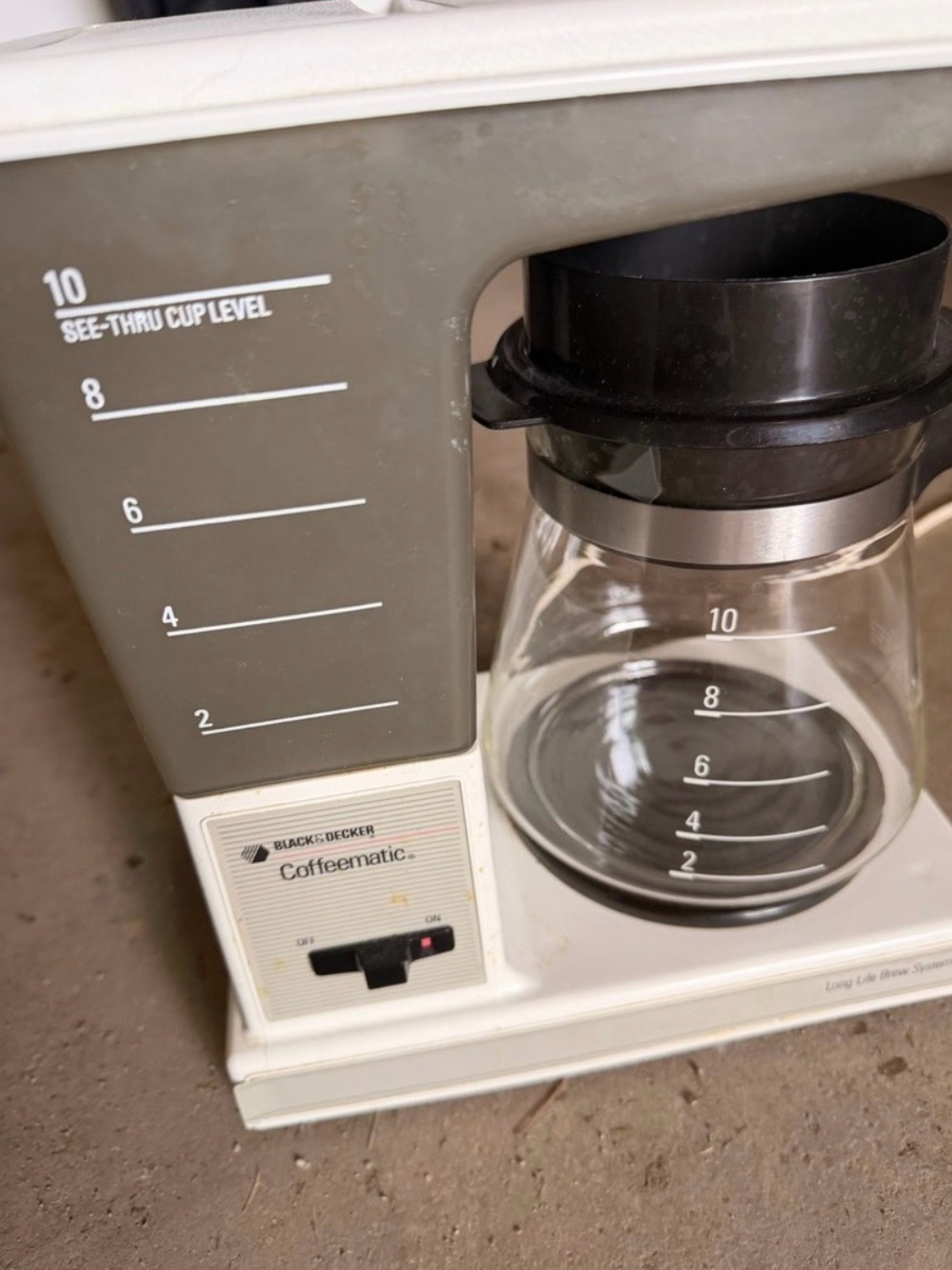 Black & Decker coffee